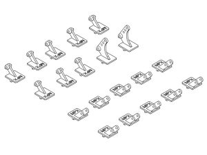 Multiplex FunCub XL Offset Hinge Set