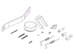 Multiplex FunCub XL Tail Wheel Set 224438