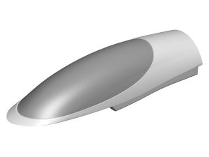 Multiplex FunJet ULTRA 2 Cabin Hood with Canopy Glass