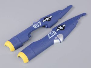 Sonik RC Fuselage Unglued (Painted) (F4U)