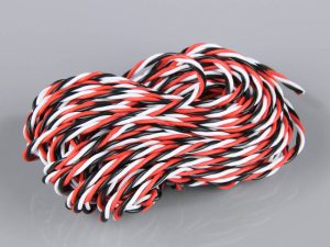 Radient Futaba HD Twisted Servo Cable (without Connector) 10m