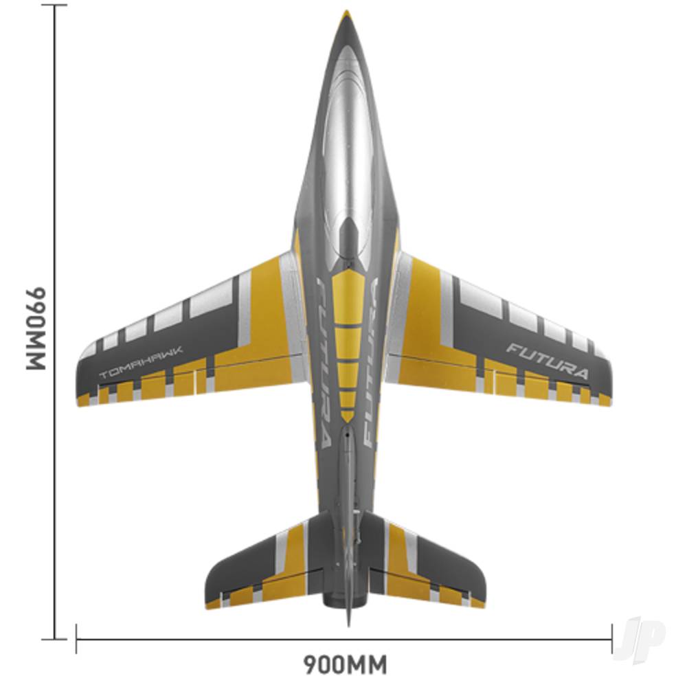 FMS Futura 64mm EDF PNP Yellow - Image 5
