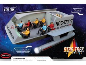 Polar Lights Galileo Shuttle w/Interior 2T