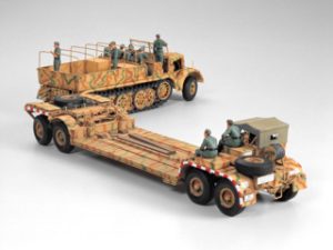 Tamiya German Famo And Tank Transporter