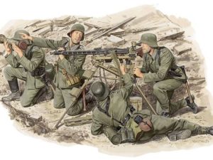 Dragon German MG42 Heavy machine Gun Team