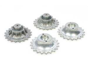 Henglong German Tiger I/Panther Metal Drive Wheels (Pair) (for HLG3818 / 3819)