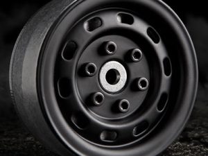 GMADE 1.9 SR02 BEADLOCK WHEELS (MATT BLACK) (2)