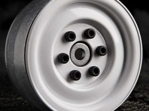 GMADE 1.9 SR03 BEADLOCK WHEELS (GLOSS WHITE) (2)