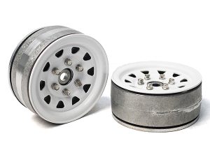 GMADE 1.9 SR04 BEADLOCK WHEELS (GLOSS WHITE) (2)