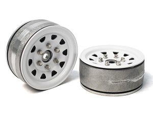 GMADE 1.9 SR04 BEADLOCK WHEELS (SEMIGL0SS SILVER) (2)