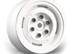 GMADE 1.9 VR01 BEADLOCK WHEELS (WHITE) (2)
