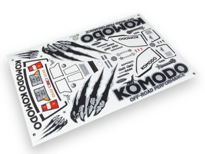 GMADE KOMODO DECAL SHEET