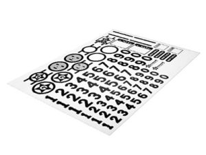 GMADE R1 DECAL SHEET