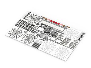 GMADE SPIDER DECAL SHEET