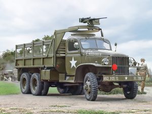 Italeri GMC 2 1/2 Ton, 6x6  truck RR