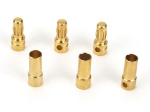 Dynamite Gold Bullet Connector Set, 3.5mm (3)