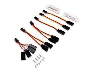 E-flite Hands-Free Mounts with Servo Extensions: Habu 80