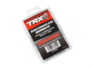 Traxxas Hardware kit, Black stainless Steel, TRX-4 Traxx (contains all stainless Steel hardware used on #8880 TRX-4 Traxx)