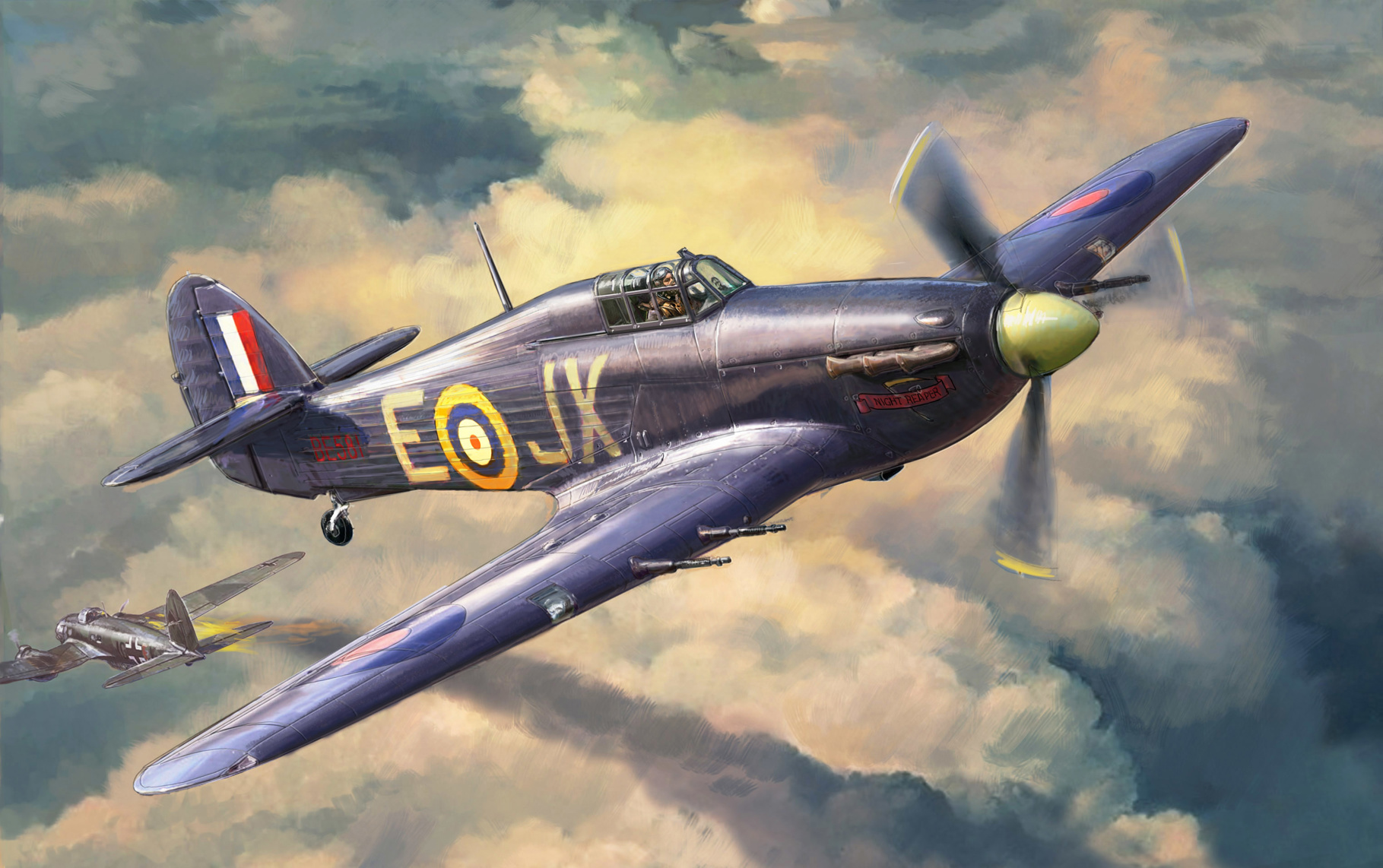 Zvezda Hawker Hurricane Mk II C