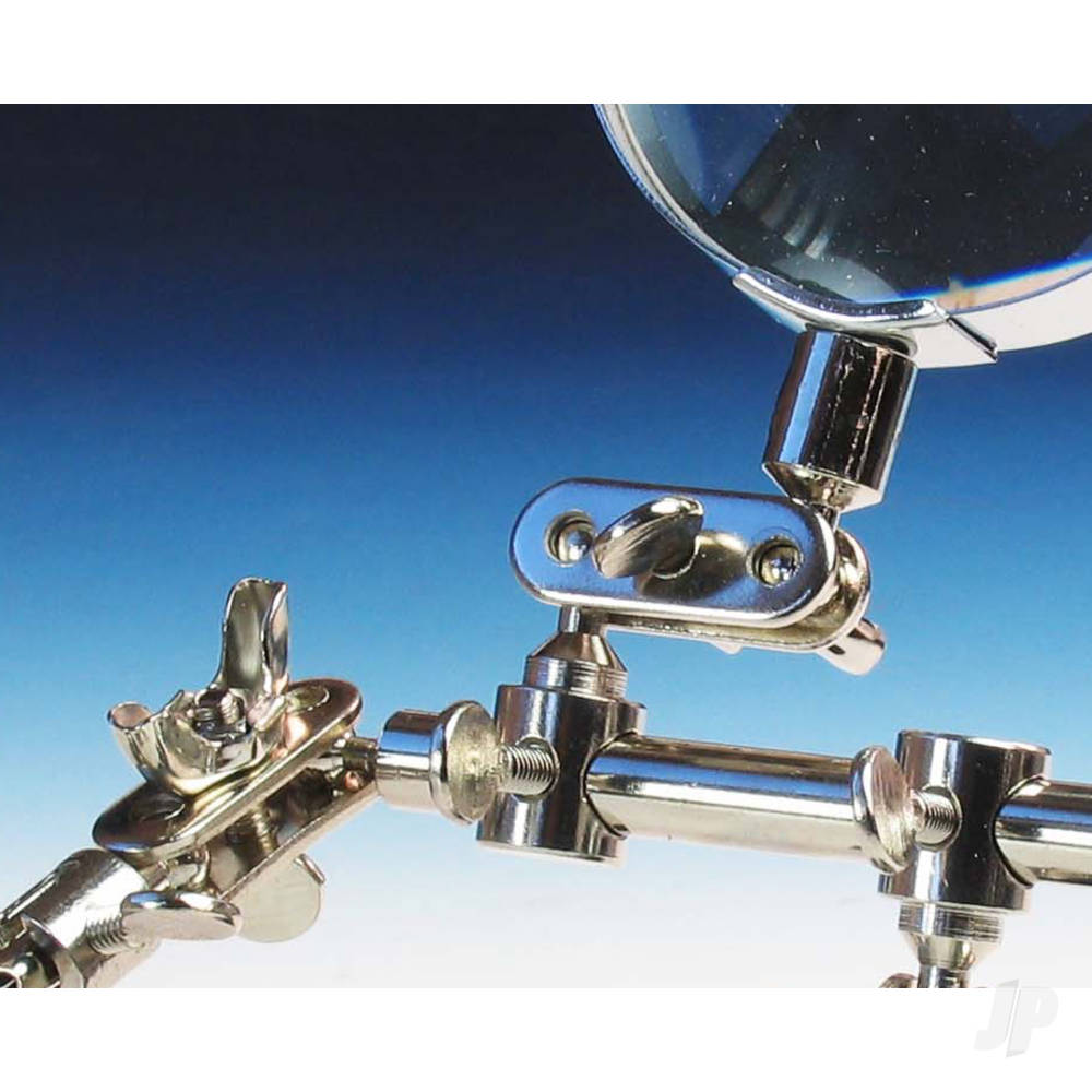 Modelcraft Helping Hand With Glass Magnifier - Image 4