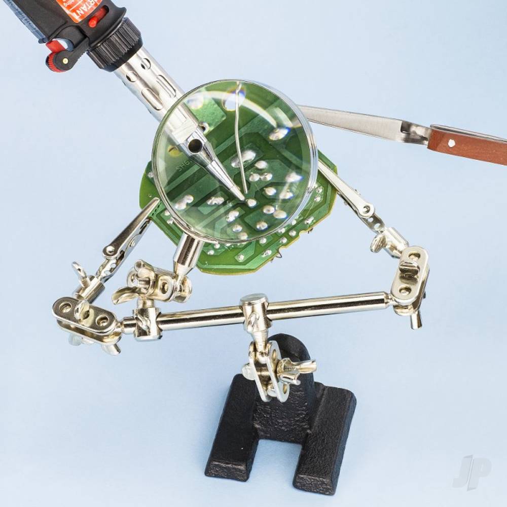 Modelcraft Helping Hand With Glass Magnifier - Image 6