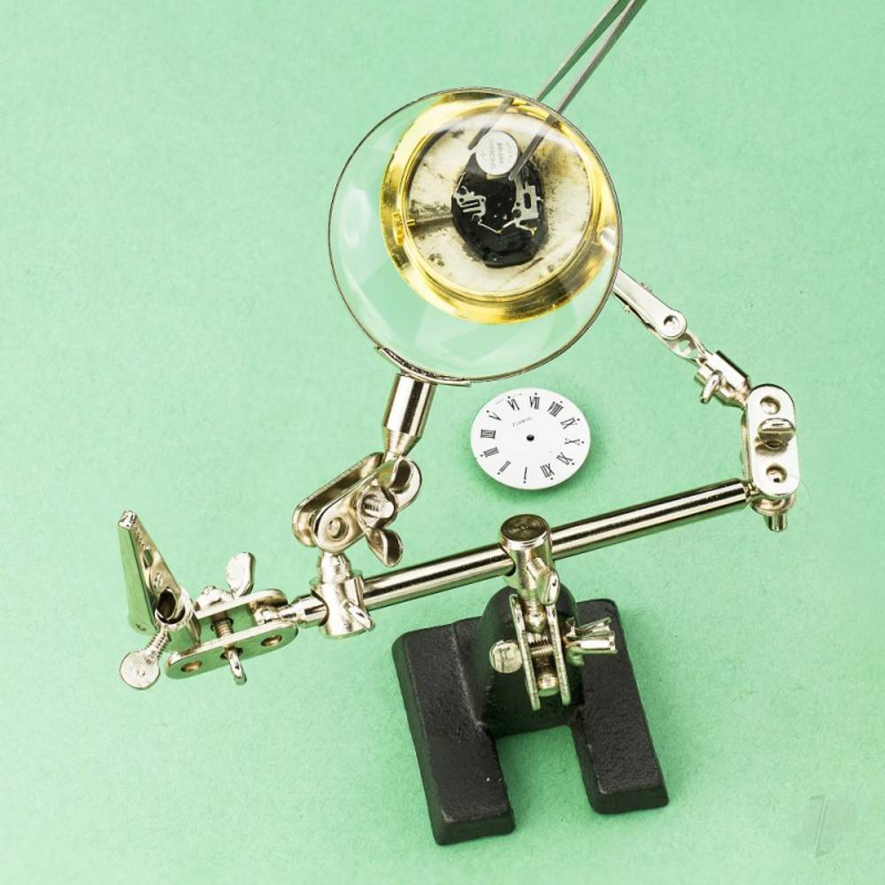 Modelcraft Helping Hand With Glass Magnifier - Image 7