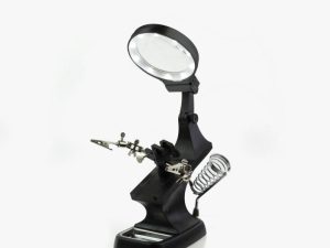 Modelcraft Helping Hands & LED Magnifier Workstation