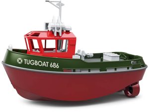 HENG LONG 1/72 RTR TUGBOAT 686 2.4GHZ 230MM LENGTH GREEN