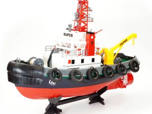 HENG LONG TUG WORK BOAT 5CH 2.4GHZ w/WATER HOSE FUNCTION