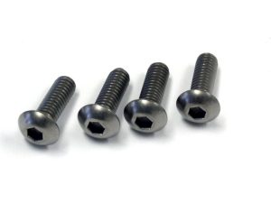 KYOSHO Hex Button Screws 4x12mm (4) Titan