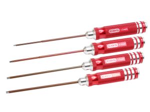 EDS Tools Hex Driver Set 1.5 2.0 2.5 and 3.0x120mm