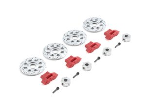 Losi Hex Rotor Caliper and Pin Set (4): Baja Rey