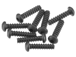 Axial Hex Socket Tapping Button Head M2.6x10mm Blk(10