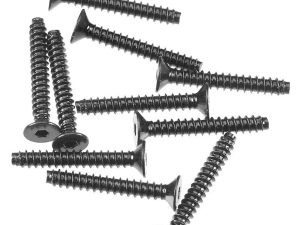 Axial Hex Socket Tapping Flat Head Blk M2.6x18mm(10)