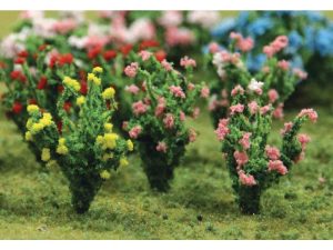 JTT Hibiscus, HO-Scale, (18 per pack)