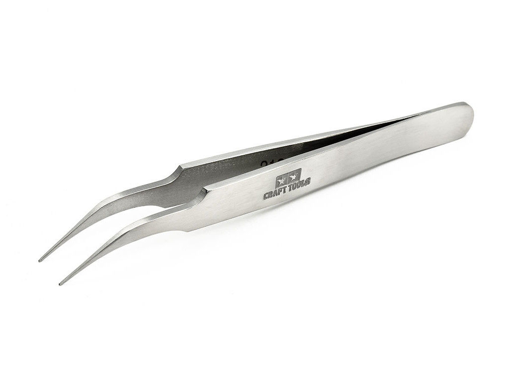 Tamiya High-Grade Angled Tweezers
