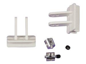 Multiplex Hinges FUNRAY 12x20 w.connection 2 Set