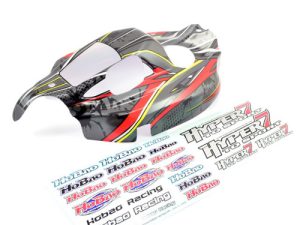HOBAO HYPER 7 TQ SPORT NEW PRINTED BODY (GREY/BLACK)