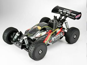 HOBAO HYPER 7 TQ2 RTR BUGGY w/MAC*28 TURBO ENGINE,2.4ghz 18kg SERVO