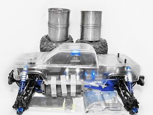 HOBAO HYPER MT PLUS II ELECTRIC MONSTER TRUCK 80% ROLLING CHASSIS