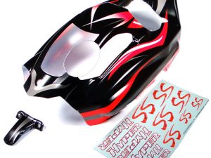 HOBAO HYPER SS PRINTED BODYSHELL - BLACK