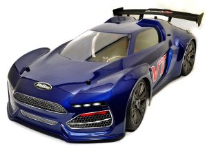 HOBAO HYPER VT ONROAD RTR w/100A ESC 18KG SERVO, 2.4ghz RADIO - BLUE