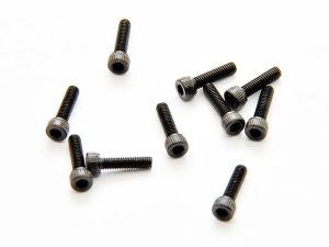 HOBAO M2.6X10MM CAP HEAD SCREW, 10PCS