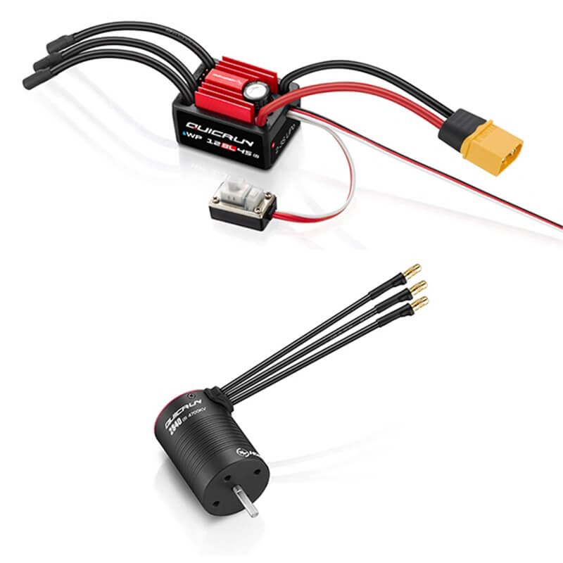 HOBBYWING QUICRUN COMBO ESC G2 12BL45/2840SL 4700KV MOTOR