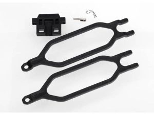 Traxxas Hold down, battery (2 pcs) / hold down retainer / battery post / angled Body clip