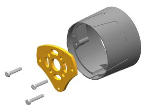 Multiplex Holder For Motor 'Jet' With Screws