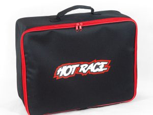 HOT RACE STORAGE & TYRE BAG BLACK WITH RED ZIP