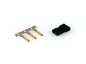 Hitec Housing & Gold Pin Connector (54801)