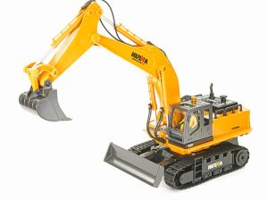 HUINA 1/16 SCALE RC EXCAVATOR 2.4G 11CH w/DIE CAST BUCKET