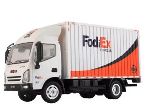 HUINA 1/18TH 2.4G 12CH RC DELIVERY TRUCK